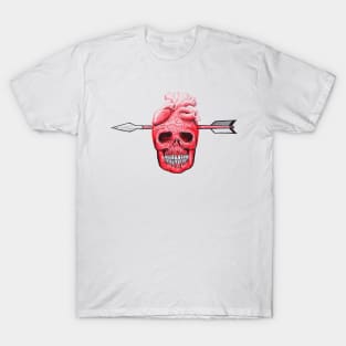 skull heart T-Shirt